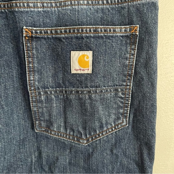Carhartt Mens Relaxed Fit Jeans Size 42X34 Pre-Owned - Picture 6 of 9